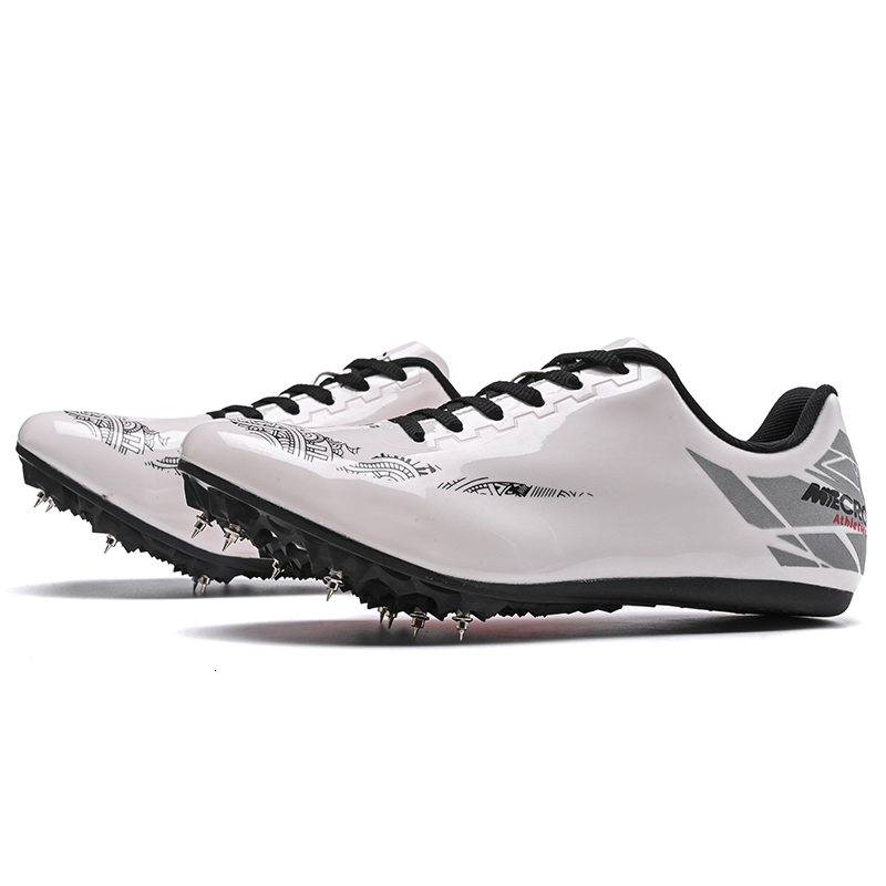 Safety Shoes Unisex Spikes Clear Sprint shoes for men's track and field events soft and lightweight professional running and jumping shoes 230711