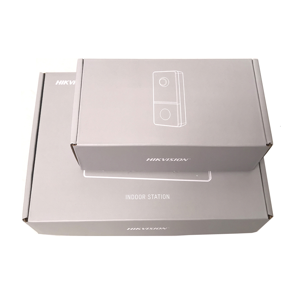 Smart Lock DS KIS603 P C Video Intercom Kit DS KV6113 WPE1 DS KH6320 WTE1 Standard POE Doorbell Door Station WIFI Monitor 230712