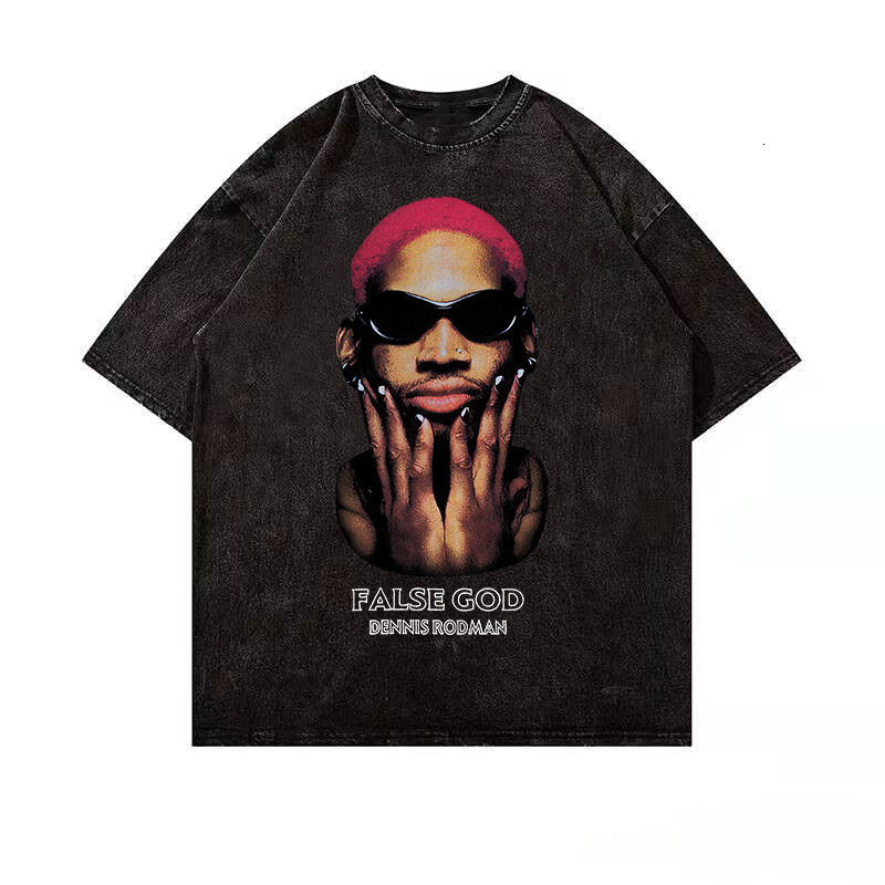 Men's T-Shirts Rodman Short Sleeve T-shirt Men's Trendy American Street Hip Hop Oversize High Street Half Sleeve 220425, Q3979 wash black a
Men's T-Shirts Rodman Short Sleeve T-shirt Men's Trendy American Street Hip Hop Oversize High Street Half Sleeve 220425, Q3979 wash black a