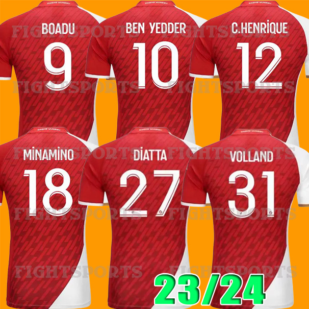 2023 2024 Maillot as Monaco Soccer Jerseys GOLOVIN BEN YEDDER Football Shirts MONACO Home Red Survetement de Foot BOADU BEN YEDDER MINAMINO VOLLAND Kit, 23 24 home
2023 2024 Maillot as Monaco Soccer Jerseys GOLOVIN BEN YEDDER Football Shirts MONACO Home Red Survetement de Foot BOADU BEN YEDDER MINAMINO VOLLAND Kit, 23 24 home