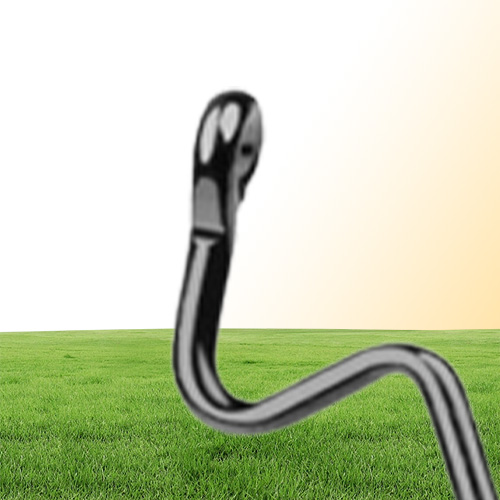 5 Sizes 1050 38105 Worm Hook High Carbon Steel Barbed Hooks Asian Carp Fishing Gear 200 Pieces Lot BL05