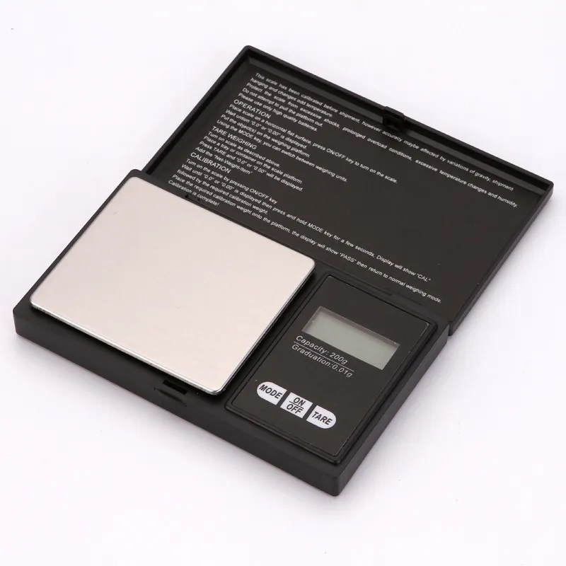 2023 Mini Pocket Digital Scale 0.01 x 200g Silver Coin Diamond Gold Jewelry Weigh Balance LCD Electronic Digital Jewelry Scale Balance