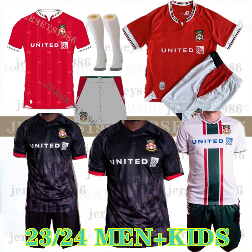 23 24 Wrexham soccer jerseys 2023 2024 Wrexham S. Boden F. Takyi P. Rutherford S. Wedgbury Daniel Allsopp Billy Ashcroft football shirt MEN KIDS kits full set 999, Suit +socks
23 24 Wrexham soccer jerseys 2023 2024 Wrexham S. Boden F. Takyi P. Rutherford S. Wedgbury Daniel Allsopp Billy Ashcroft football shirt MEN KIDS kits full set 999, Suit +socks