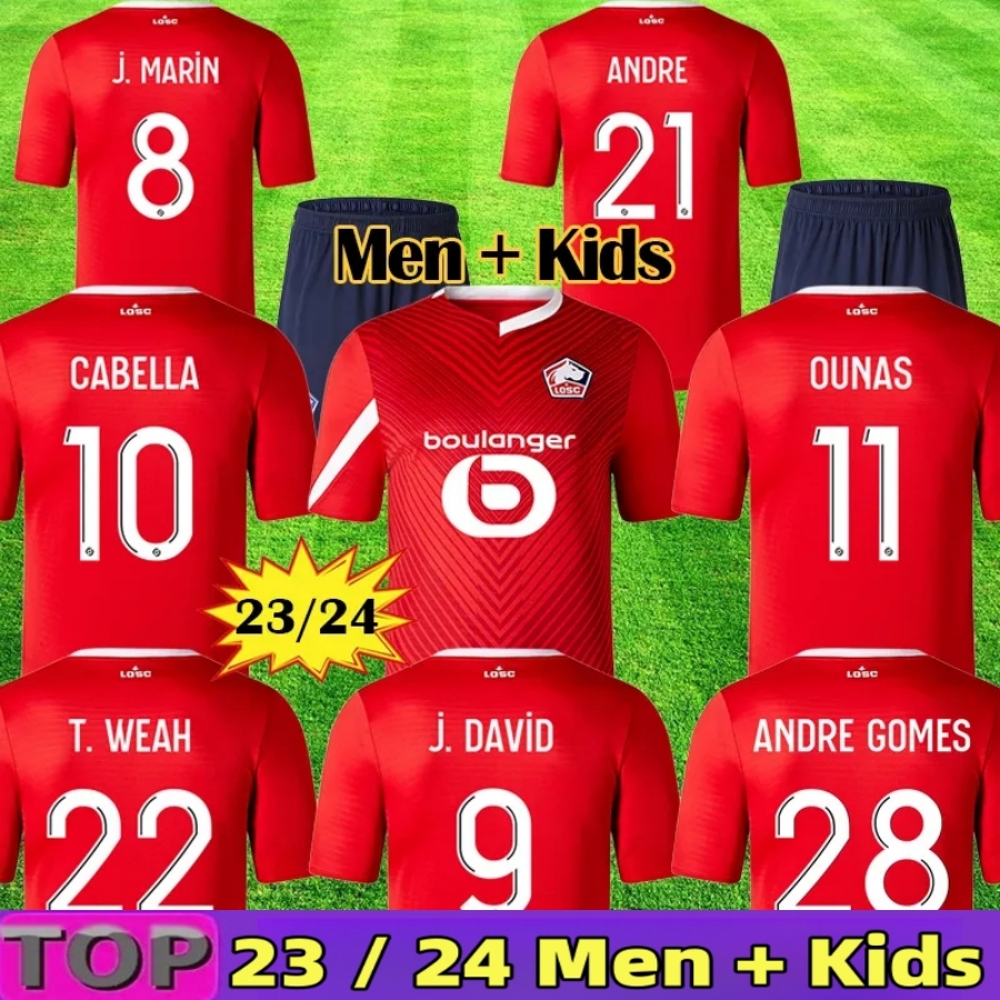 LOSC Lille 2023 2024 soccer jerseys CABELLA J DAVID YAZICI OUNAS football shirt 23 24 Lille Olympique M.BAYO maillot Adult Kids Kit 25690 ZHEGROVA Equipment, 23 24 home aldult fans
LOSC Lille 2023 2024 soccer jerseys CABELLA J DAVID YAZICI OUNAS football shirt 23 24 Lille Olympique M.BAYO maillot Adult Kids Kit 25690 ZHEGROVA Equipment, 23 24 home aldult fans