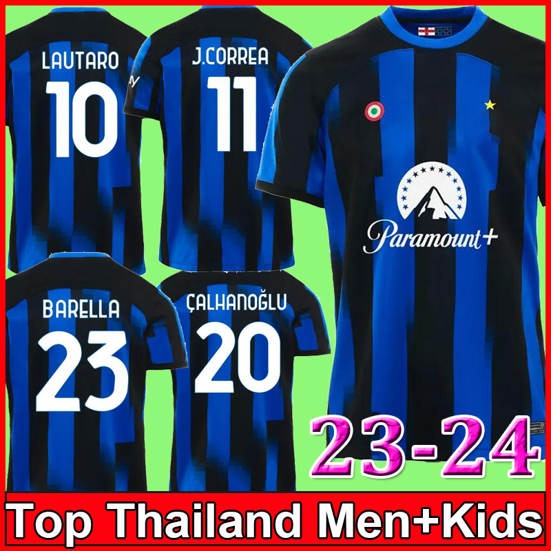 23 24 LUKAKU Inter Milans 115 Years Anniversary soccer jerseys CORREA DZEKO GIROUD BARELLA LAUTARO SKRINIAR BELLANOVA DE VRIJ football shirt men kids maglia kit, 23-24 home+u c l
23 24 LUKAKU Inter Milans 115 Years Anniversary soccer jerseys CORREA DZEKO GIROUD BARELLA LAUTARO SKRINIAR BELLANOVA DE VRIJ football shirt men kids maglia kit, 23-24 home+u c l