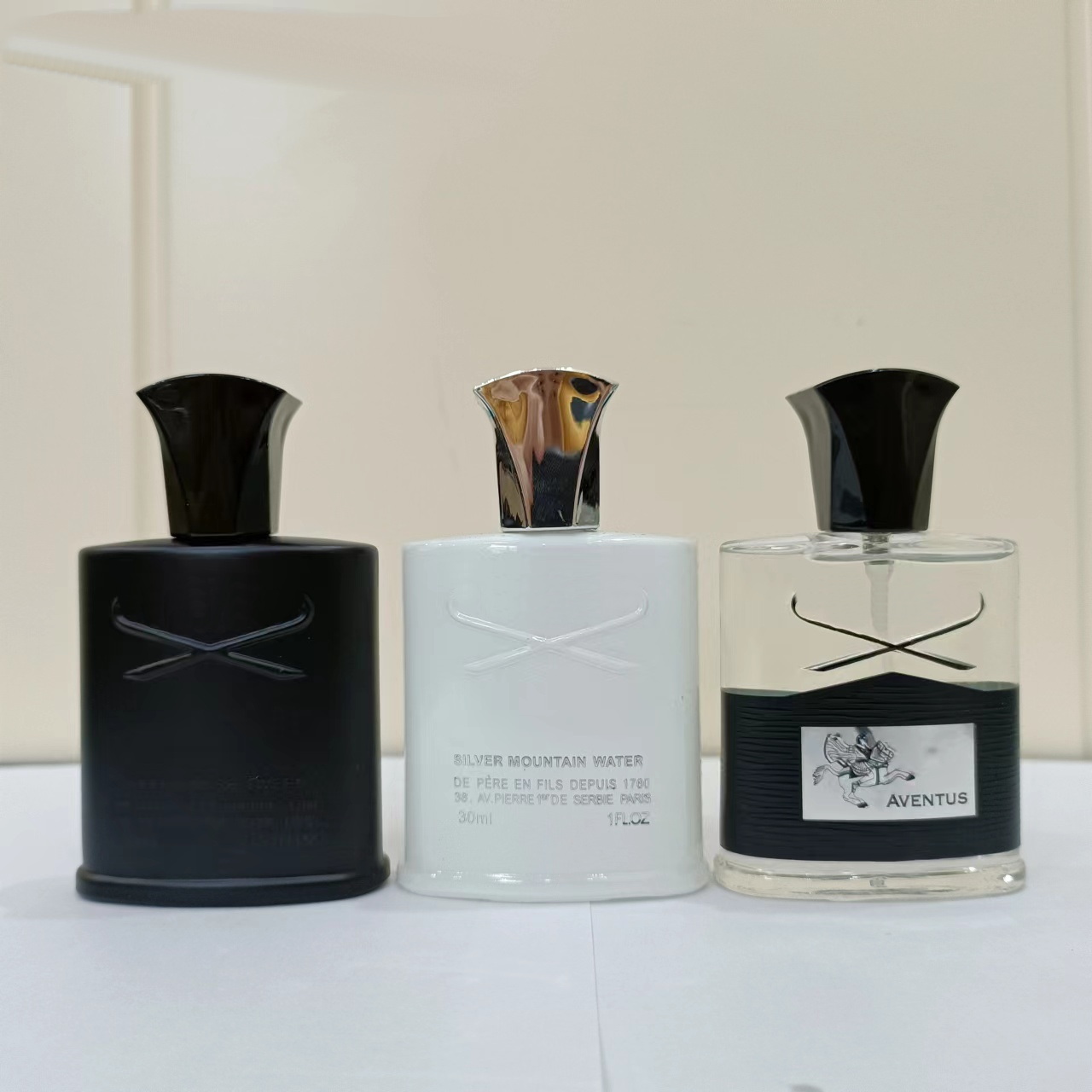High Quality Brand Perfume 3pcs Set Deodorant Incense Scent Fragrant Cologne for Men Silver Mountain Water/aventus/Green Irish Tweed 30ml Women perfume
High Quality Brand Perfume 3pcs Set Deodorant Incense Scent Fragrant Cologne for Men Silver Mountain Water/aventus/Green Irish Tweed 30ml Women perfume