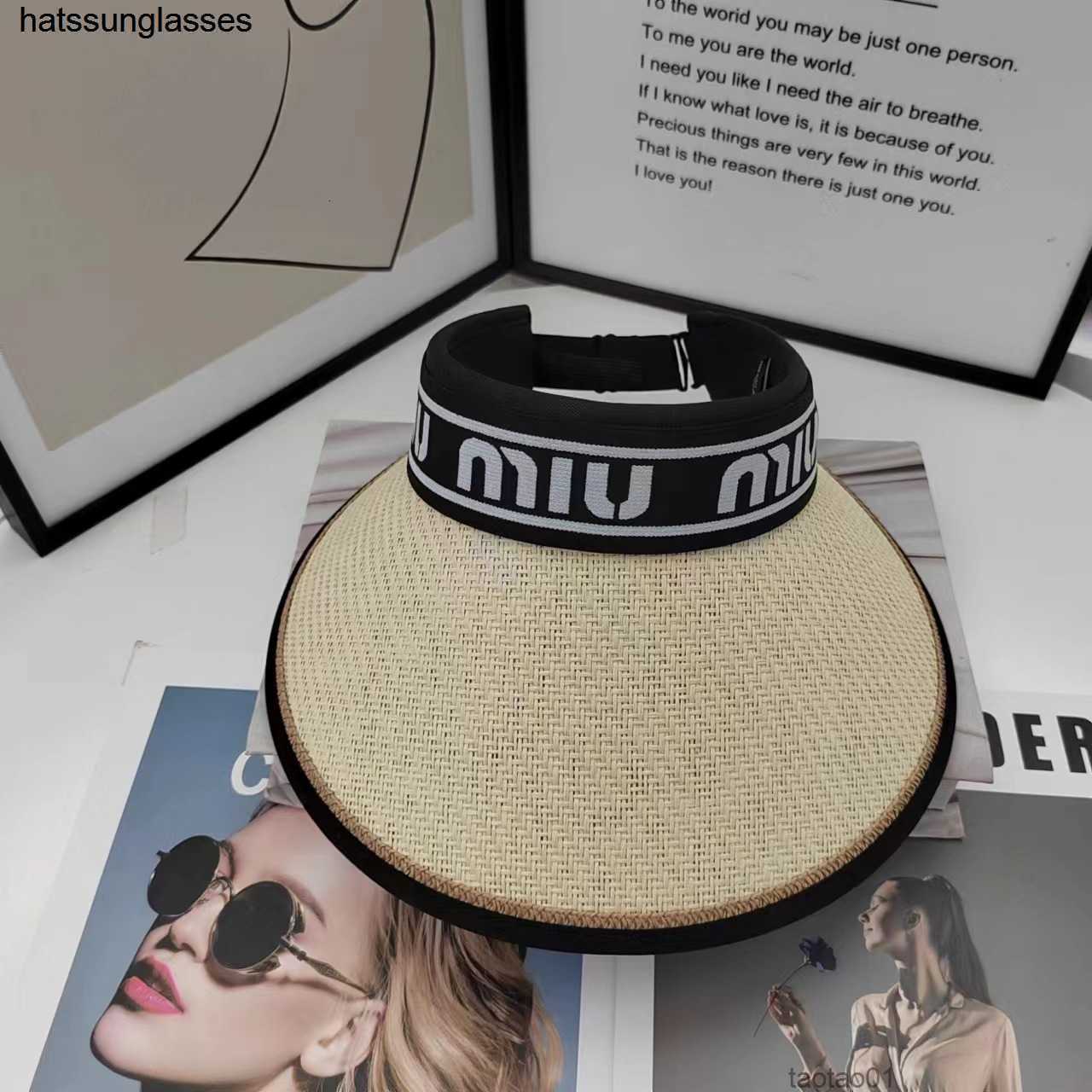2023 New Letter Hollow Top Sun Hat for Women Summer Mius Face Uv Protection Hat Fashion Hatu1ef, Black5
2023 New Letter Hollow Top Sun Hat for Women Summer Mius Face Uv Protection Hat Fashion Hatu1ef, Black5