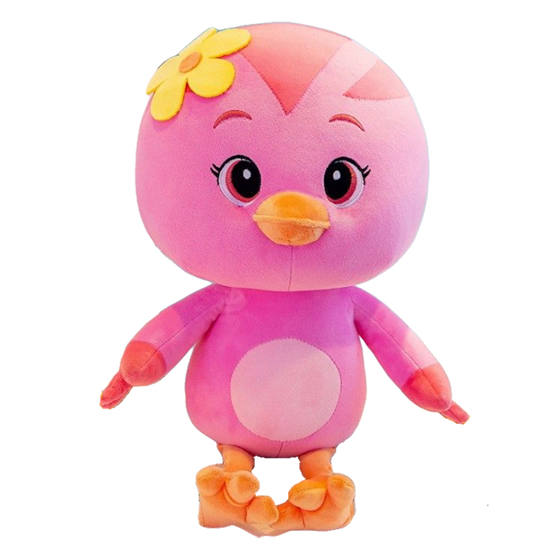 Plush Dolls 28cm Cartoon TV Plush Toy Katuri Cute Chicken High Quality Original Stuffed Doll Lovely Gift 230712