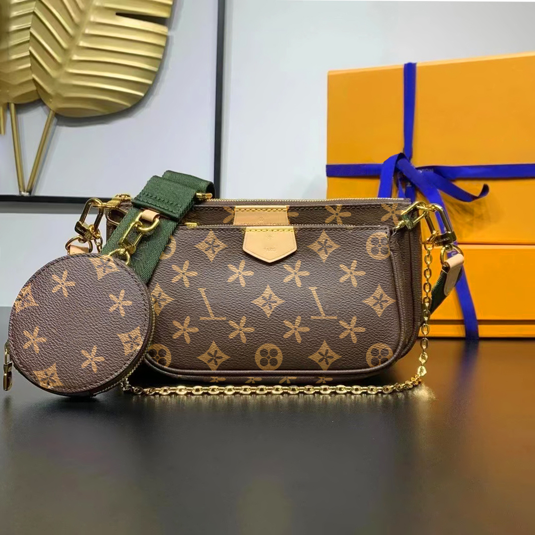 M44813 Womens men Three packs shoulder bags louvis Totes purse travel classic Genuine Leather handbags brown flower luxury designer chain clutch cross body gift gym, Pink
M44813 Womens men Three packs shoulder bags louvis Totes purse travel classic Genuine Leather handbags brown flower luxury designer chain clutch cross body gift gym, Pink