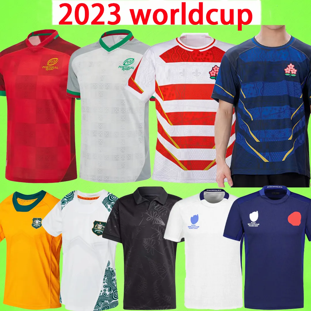2023 Rugby Jerseys MEN WOMEN KIDS France Englands Australia Ireland Scotland Japan national team Fiji Tonga Portugal South USAS New Africa Zealand shirts T uniforms