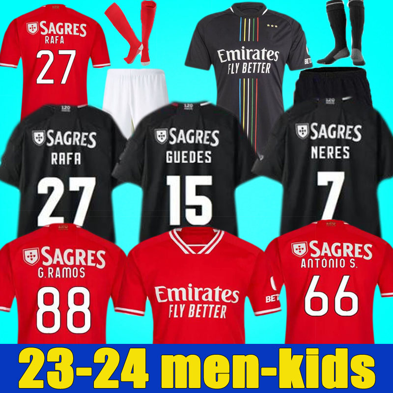 23 24 Benfica Home and away soccer jerseys SEFEROVIC WALDSCHMIDT PIZZI RAFA G.RAMOS 2023 2024 Home Away Men kids kit Football shirts OTAMENDI Kokcu Di Maria, 23-24 away+patch
23 24 Benfica Home and away soccer jerseys SEFEROVIC WALDSCHMIDT PIZZI RAFA G.RAMOS 2023 2024 Home Away Men kids kit Football shirts OTAMENDI Kokcu Di Maria, 23-24 away+patch