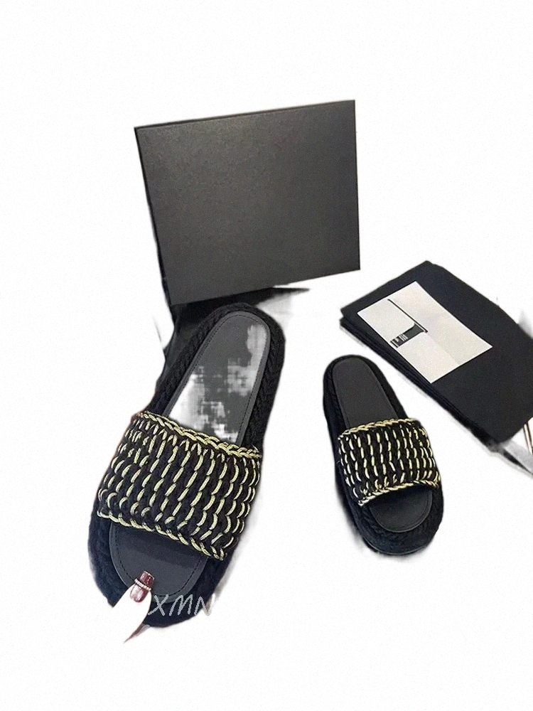 women Designer Slippers Socialite Fashion Knitted Slipper 2023 New Slides Fashion Summer Home Beach Slipper Non-slip Must-haves for Ladies 739c#, Black
women Designer Slippers Socialite Fashion Knitted Slipper 2023 New Slides Fashion Summer Home Beach Slipper Non-slip Must-haves for Ladies 739c#, Black