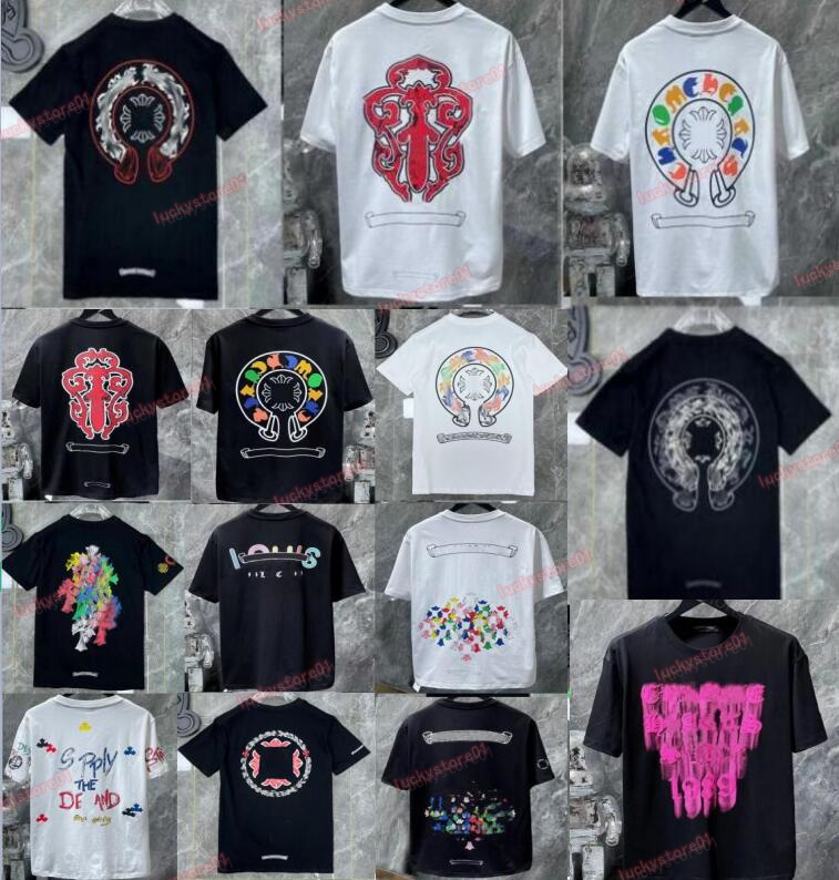 2023Classics Mens t Shirts Heart High Quality Brand Crew Neck Chromes Short Sleeves Tops Tees T-shirts Casual Horseshoe Sanskrit Cross Print Chromees Hearts x4f, A111
2023Classics Mens t Shirts Heart High Quality Brand Crew Neck Chromes Short Sleeves Tops Tees T-shirts Casual Horseshoe Sanskrit Cross Print Chromees Hearts x4f, A111