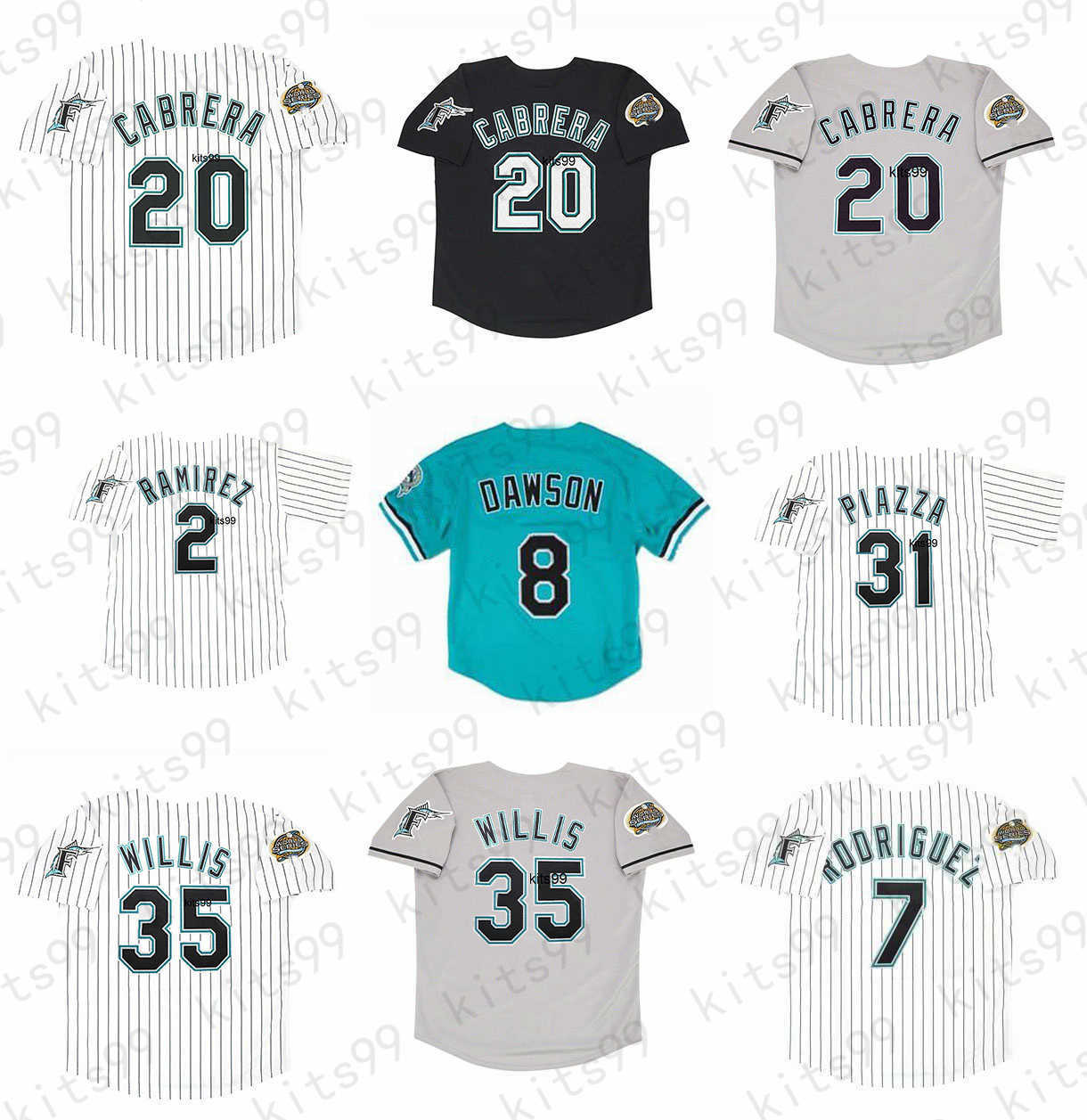 2003 Miguel Cabrera Marlins Jerseys College Baseball Dontrelle Willis Gary Sheffield Piazza 7 Ivan Rodriguez 2 Hanley Ramirez 8 Andre Dawson 19 Mike Lowell Beckett, Grey
2003 Miguel Cabrera Marlins Jerseys College Baseball Dontrelle Willis Gary Sheffield Piazza 7 Ivan Rodriguez 2 Hanley Ramirez 8 Andre Dawson 19 Mike Lowell Beckett, Grey