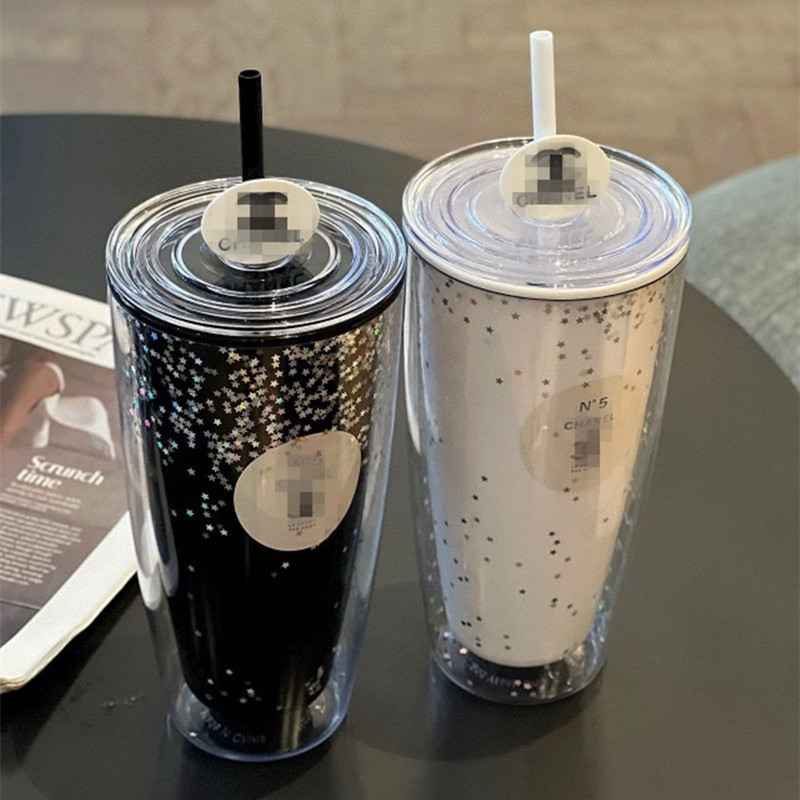 Small Fragrance Thermoses 800mL Royal Queen Double Layer Water Cup 750ml Creative Star Ice High Appearance Level Large Capacity Sippy Cup
