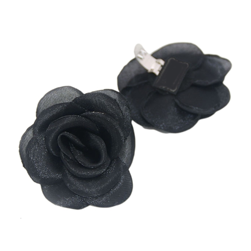 Shoe Parts Accessories 1 Pair Stylish Removable Rose Flower Shoe Clips Women Detachable Cloth Flower Charms Wedding Shoe Buckles High Heels Ornaments 