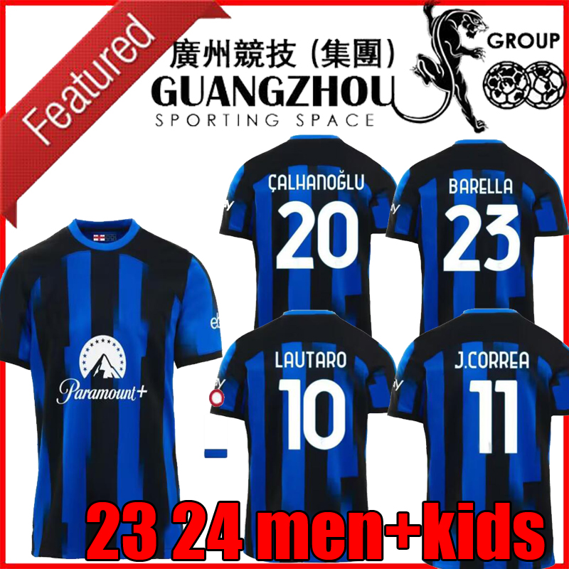 22 23 24 LUKAKU FINAL Soccer Jerseys Kid Kit Maillot de DZEKO LAUTARO BARELLA 2023 Maglie Football Shirt Child Training 115 Year Kvaratskhelia Special Inters Milans, Home player 1
22 23 24 LUKAKU FINAL Soccer Jerseys Kid Kit Maillot de DZEKO LAUTARO BARELLA 2023 Maglie Football Shirt Child Training 115 Year Kvaratskhelia Special Inters Milans, Home player 1