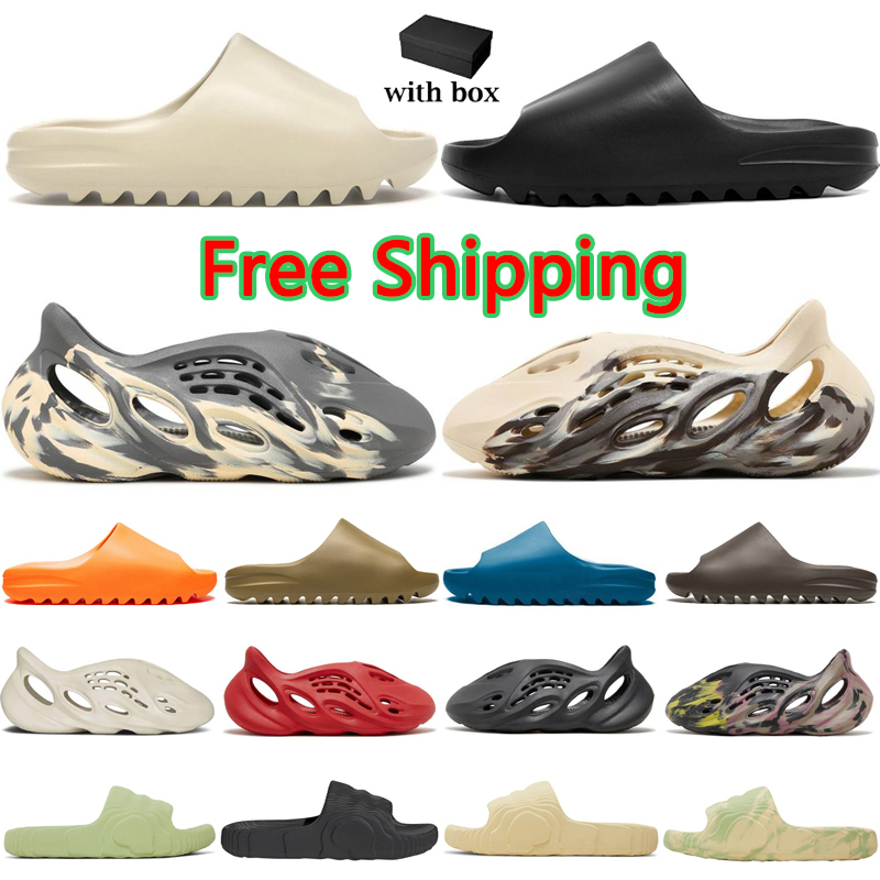 Sandals designer shoes Slide Foam Runner Onyx Moon MX Sand Gray Bone Desert Sand resin outdoor beach Slippers Sandals Shoes 36-47
Sandals designer shoes Slide Foam Runner Onyx Moon MX Sand Gray Bone Desert Sand resin outdoor beach Slippers Sandals Shoes 36-47