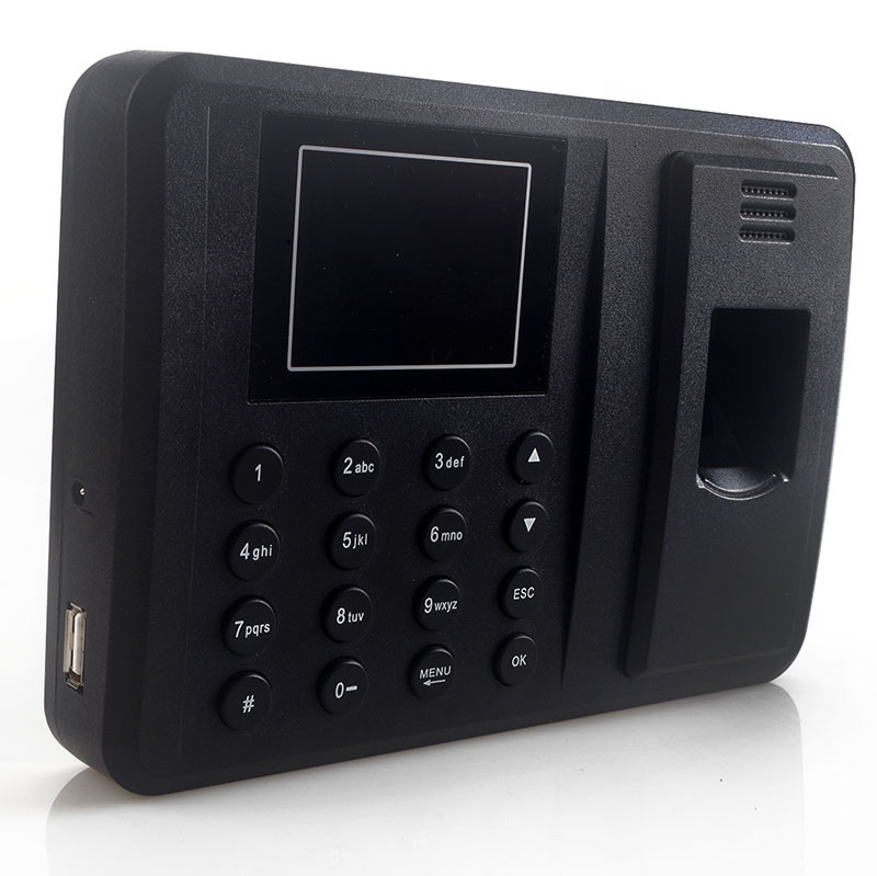 Recognition System Portuguese USB Biometric Fingerprint Attendance Machine NO software Clock Recorder 2000 Users Employee Checking 230712
