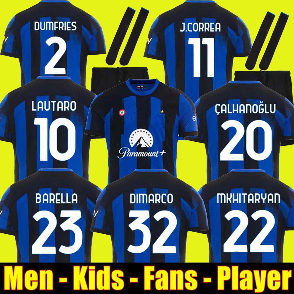 FANS Player 23 24 LUKAKU Soccer Jersey BARELLA INTERS MILANS LAUTARO VIDAL J. CORREA 2023 Football Shirt CALHANOGLU GAGLIARDINI Men Kit 3rd Kids Equpment DIMARCO, Away adult world patch player
FANS Player 23 24 LUKAKU Soccer Jersey BARELLA INTERS MILANS LAUTARO VIDAL J. CORREA 2023 Football Shirt CALHANOGLU GAGLIARDINI Men Kit 3rd Kids Equpment DIMARCO, Away adult world patch player