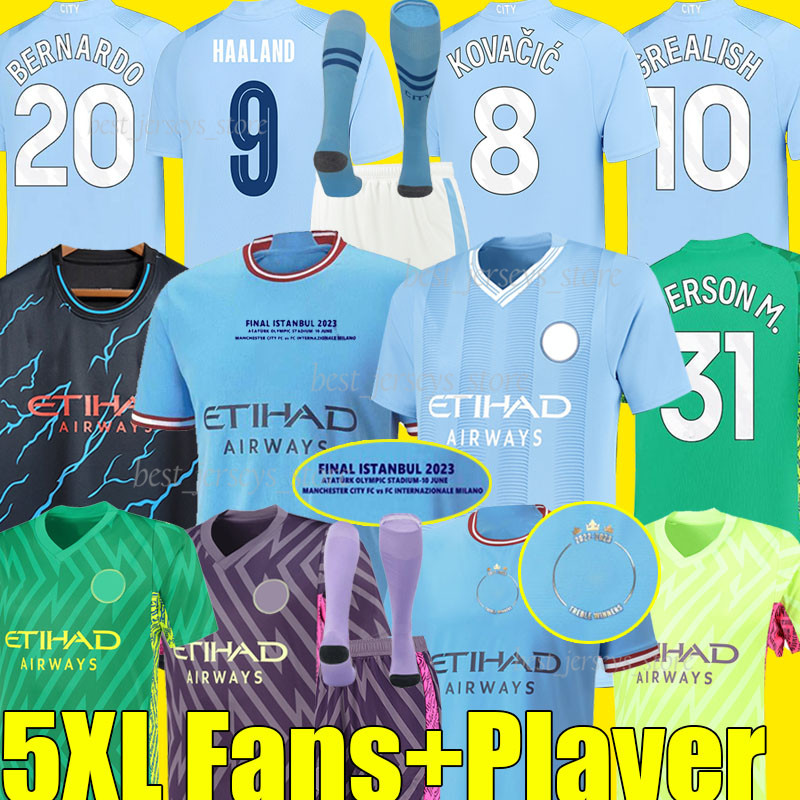 5XL HAALAND KOVACIC soccer jerseys 23/24 DE BRUYNE PHILLIPS MANS CITIES GREALISH MAHREZ FODEN 2023 TREBLE WINNERS version football shirts ALVAREZ men kids Kit sock, 22-23 home final
5XL HAALAND KOVACIC soccer jerseys 23/24 DE BRUYNE PHILLIPS MANS CITIES GREALISH MAHREZ FODEN 2023 TREBLE WINNERS version football shirts ALVAREZ men kids Kit sock, 22-23 home final