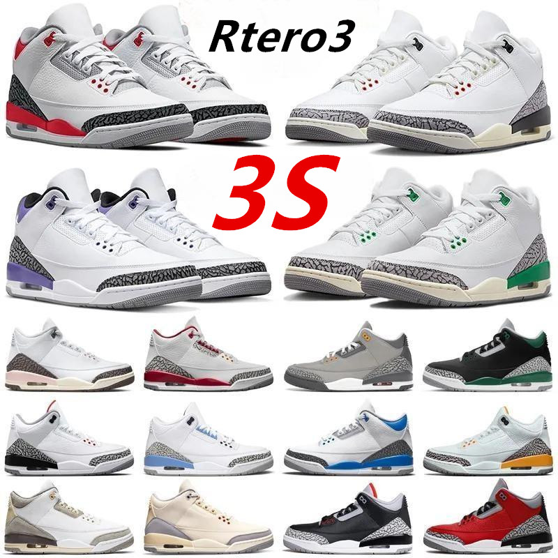 Men shoes 3s Basketball shOes Jumpman 3 trainers White Cement Wizards Fire red Fragment Lucky Green Desert elephant cardinal Sneakers Outdoor Sports size13, #16
Men shoes 3s Basketball shOes Jumpman 3 trainers White Cement Wizards Fire red Fragment Lucky Green Desert elephant cardinal Sneakers Outdoor Sports size13, #16