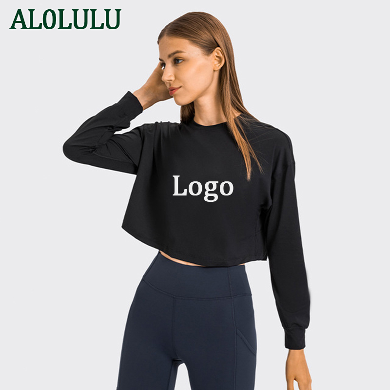 AL0LULU Yoga Tops Women Sports Running Top Slim Long Sleeve Fitted Fitness Clothes Exercise Training T-shirts Girl New Fashion Pink White Black Workout Tops
AL0LULU Yoga Tops Women Sports Running Top Slim Long Sleeve Fitted Fitness Clothes Exercise Training T-shirts Girl New Fashion Pink White Black Workout Tops