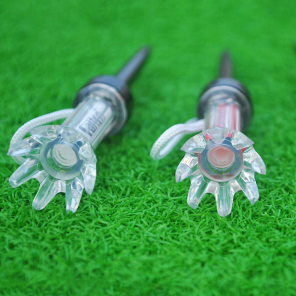 Golf Tees 5Pcs set 79mm 90mm Magnetic Step Down Training Ball Tee Mixed Color with Package Outdoor Holder 230713