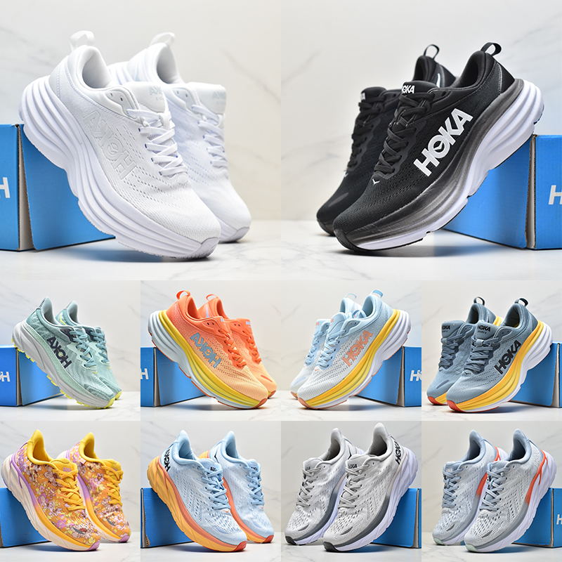Men Women Hoka Running Shoes Hokas ONE ONE Sports Sneakers Designer Mens Trainers Clifton Bondi 8 Carbon x 2 Black White Harbor Mist Lunar Rock Summer Song Goblin Blue
Men Women Hoka Running Shoes Hokas ONE ONE Sports Sneakers Designer Mens Trainers Clifton Bondi 8 Carbon x 2 Black White Harbor Mist Lunar Rock Summer Song Goblin Blue