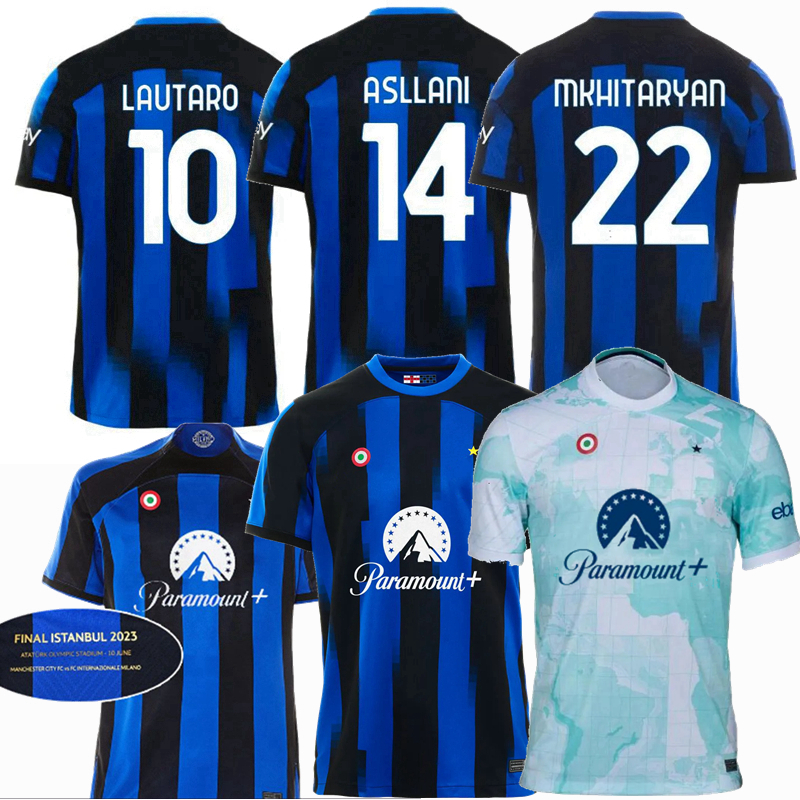 Player Fans soccer jerseys LAUTARO LUKAKU final 2023 2024 BASTONI Calhanoglu milanS DIMARCO THURAM FRATTESI ASLLANI Barella inter 22 23 24 Football men kids Shirts, Away without sponsor+coppa
Player Fans soccer jerseys LAUTARO LUKAKU final 2023 2024 BASTONI Calhanoglu milanS DIMARCO THURAM FRATTESI ASLLANI Barella inter 22 23 24 Football men kids Shirts, Away without sponsor+coppa