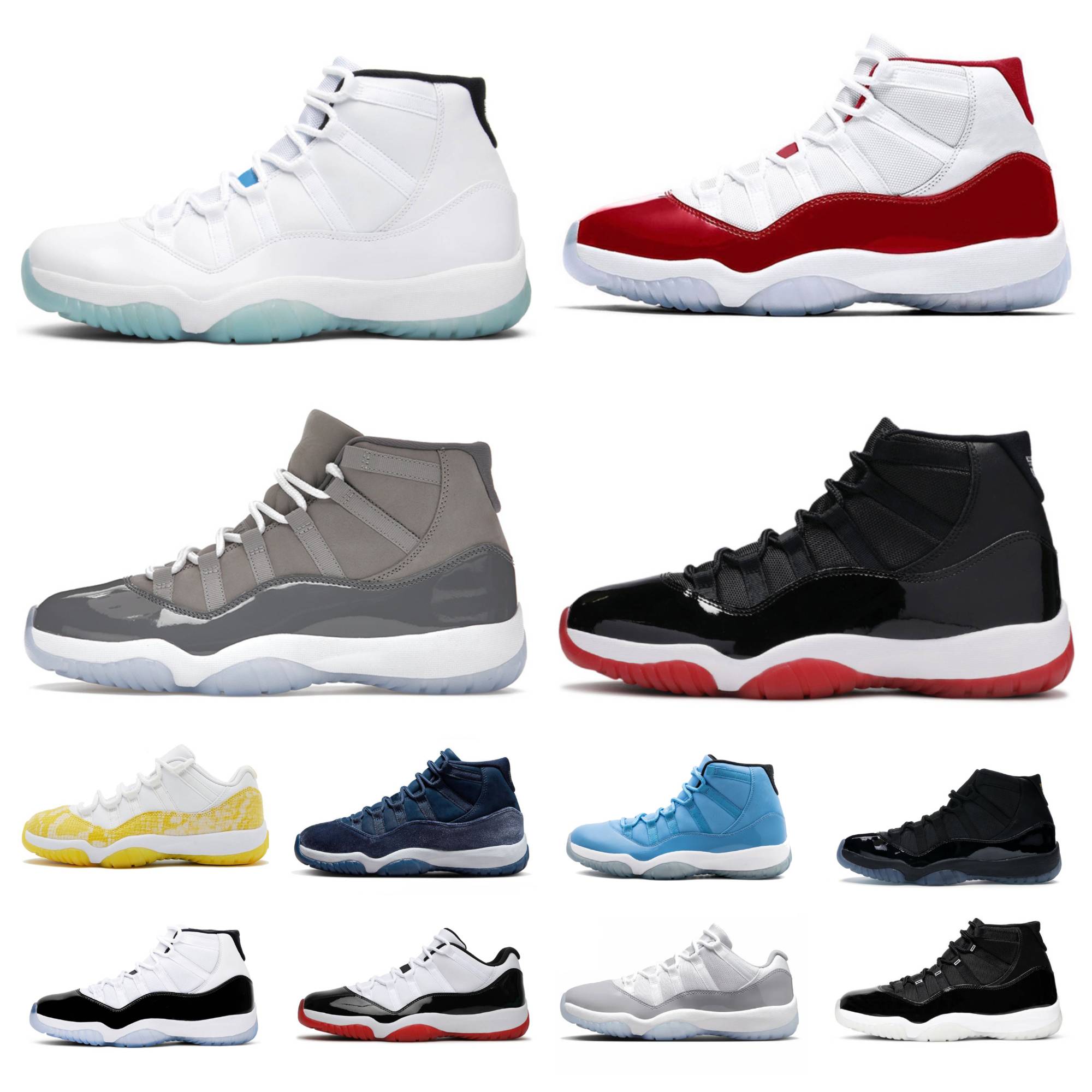 2023 Cherry 11 11s High Basketball Shoes Retros Men Women Jubilee 25th Anniversary Concord Cool Grey Playoffs Bred Gamma Blue Cap and Gown Yellow Snakeskin Sneakers, Shoes lace
2023 Cherry 11 11s High Basketball Shoes Retros Men Women Jubilee 25th Anniversary Concord Cool Grey Playoffs Bred Gamma Blue Cap and Gown Yellow Snakeskin Sneakers, Shoes lace