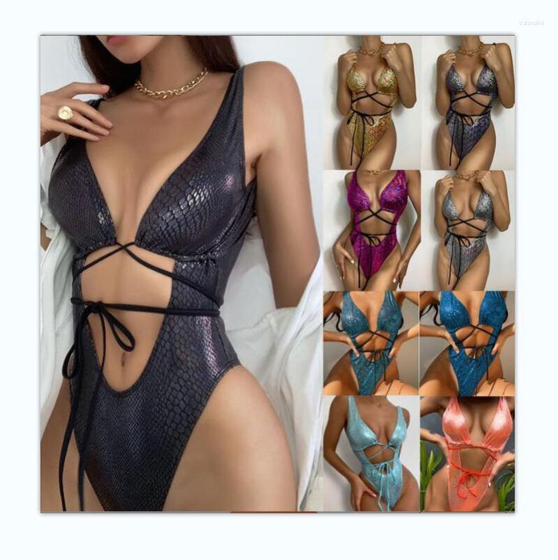 Women' Swimwear Style Hollow Sexy Women PU Leather One Piece Swimsuit Mujer Trikini Maio Biquini Badpak Dames Bikini Maillot Femme, Blue
Women' Swimwear Style Hollow Sexy Women PU Leather One Piece Swimsuit Mujer Trikini Maio Biquini Badpak Dames Bikini Maillot Femme, Blue