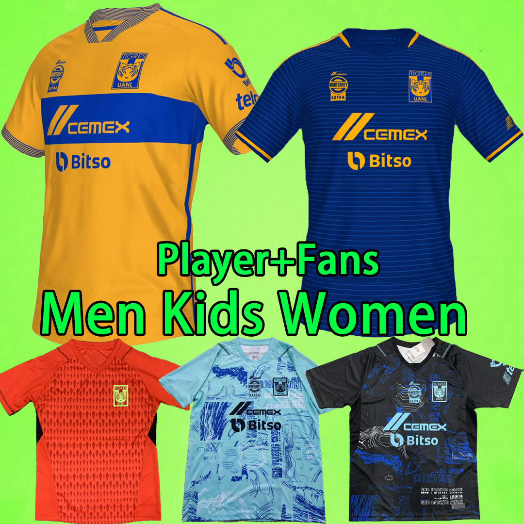 Liga MX 2023 2024 Tigres Soccer Jerseys women men set kids shirt Fans Player version GIGNAC NICO SOTELDO S.CORDOVA CORDOVA THAUVIN UANL home away 22 23 24 football shirt
Liga MX 2023 2024 Tigres Soccer Jerseys women men set kids shirt Fans Player version GIGNAC NICO SOTELDO S.CORDOVA CORDOVA THAUVIN UANL home away 22 23 24 football shirt