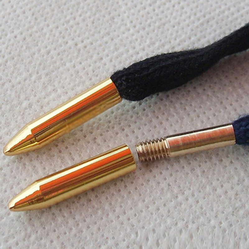 Shoe Parts Accessories 8 Pcs Metal Shoelace Head Aglets DIY Shoelaces Replacement End Shoes Rope Head Rope Cip Repair Shoe Lace Tips 230712