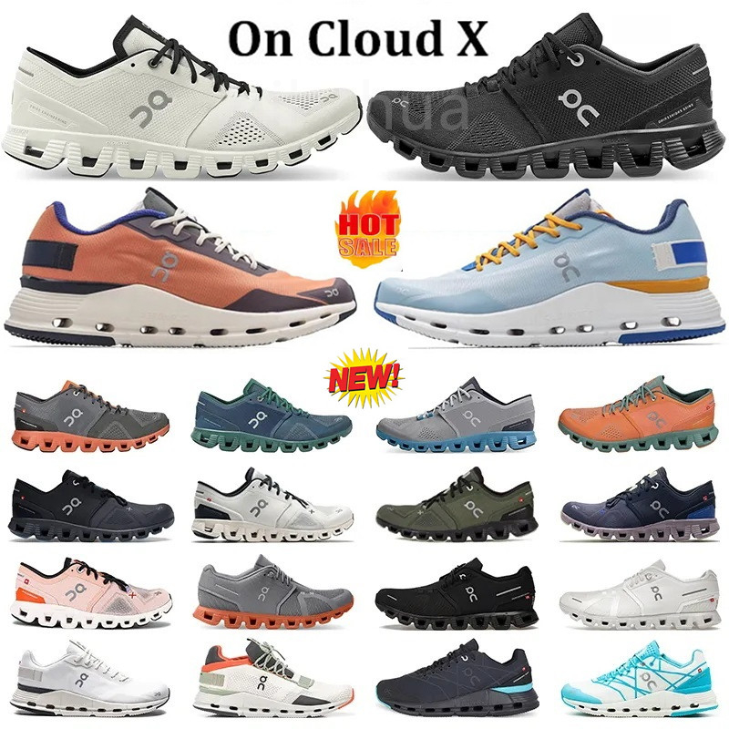 On Running Shoes Cloud X Alloy Grey Niagara Blue Orange Sea Green Rust Rock Grey Black Pearl Men Breathable Fashion Mesh Women Casual Sneakers Couple Jogging Trainers, Color 6
On Running Shoes Cloud X Alloy Grey Niagara Blue Orange Sea Green Rust Rock Grey Black Pearl Men Breathable Fashion Mesh Women Casual Sneakers Couple Jogging Trainers, Color 6
