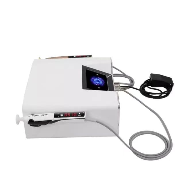 Advanced Desktop Plasma Ozone Pens Skin Tightening Acne Scar Therapy Face Shape Building Anti-wrinkle Equipment with 2 Handles for Women