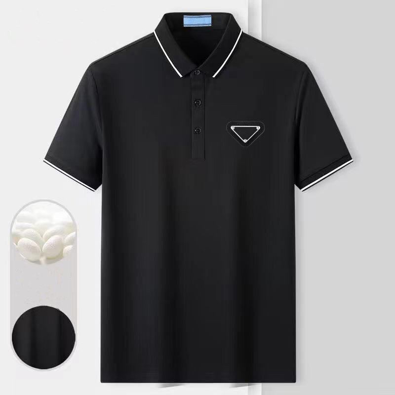 Designer polo shirt mens Polos luxury Classic Polo Collar Solid Cotton Short Sleeve T-shirt Casual Breathable Loose Top Clothing
Designer polo shirt mens Polos luxury Classic Polo Collar Solid Cotton Short Sleeve T-shirt Casual Breathable Loose Top Clothing