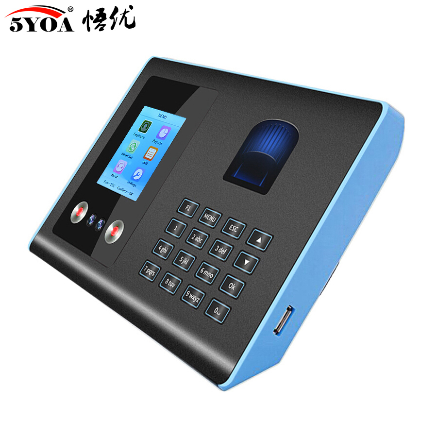 Recognition System AF01 Biometric Face Fingerprint Time Attendance Machine Device 230712