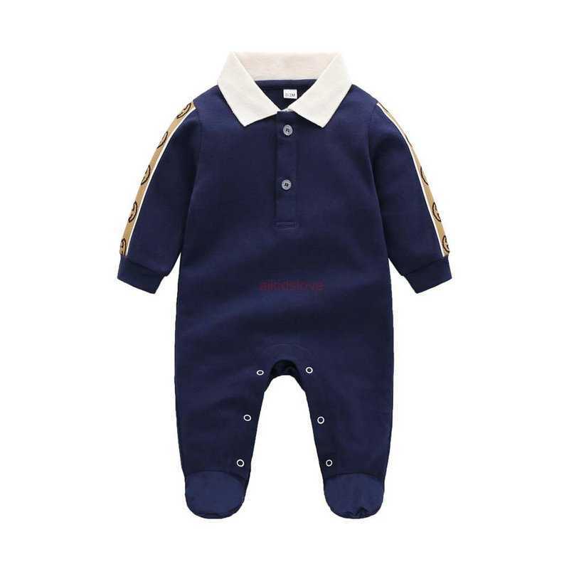 100% cotton kids designer Rompers baby boy girl top quality Long sleeve clothes 1-2 years old newborn Spring Autumn lapel Jumpsuits children's clothing G061
100% cotton kids designer Rompers baby boy girl top quality Long sleeve clothes 1-2 years old newborn Spring Autumn lapel Jumpsuits children's clothing G061