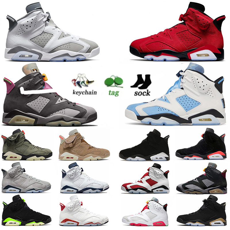 Jumpman 6 6s Basketball Shoes for Men Women Toro Red Oreo Midnight Navy Unc Cool Grey Georgetown Infrared White University Blue Trainers Outdoor Sports Sneakers 36-47, 15
Jumpman 6 6s Basketball Shoes for Men Women Toro Red Oreo Midnight Navy Unc Cool Grey Georgetown Infrared White University Blue Trainers Outdoor Sports Sneakers 36-47, 15