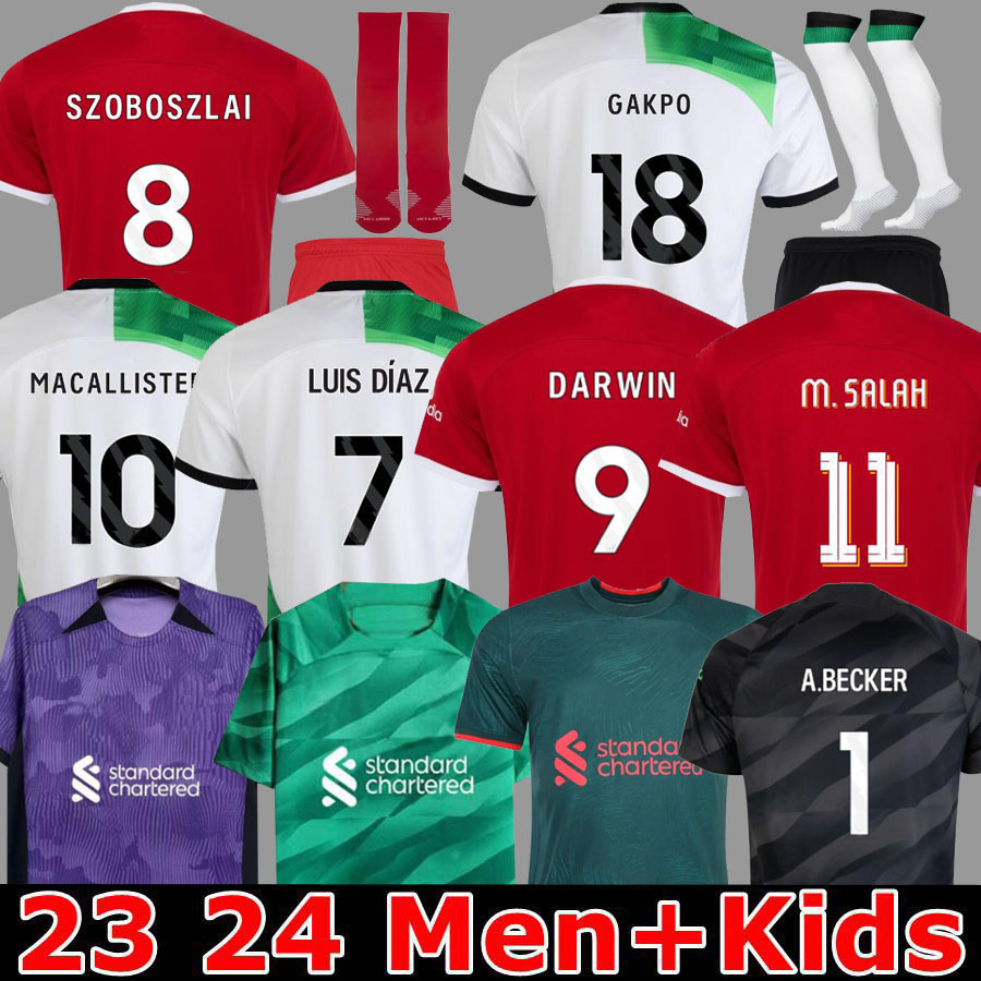 23 24 season home away soccer jerseys 2023 2024 Mohamed SZOBOSZLAI GAKPO Luis DIaz football shirts men kids kits uniforms MAC ALLISTER Alexander Arnold DARWIN, 23 24 away aldult epl
23 24 season home away soccer jerseys 2023 2024 Mohamed SZOBOSZLAI GAKPO Luis DIaz football shirts men kids kits uniforms MAC ALLISTER Alexander Arnold DARWIN, 23 24 away aldult epl
