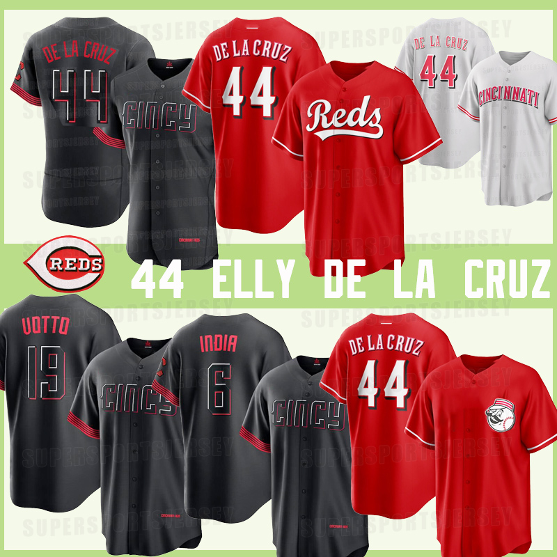 Cincinnati 44 Elly De La Cruz Reds Baseball Jerseys 2023 ALL STAR GAME 6 Jonathan India 19 Joey Votto Tyler Stephenson TJ Friedl Barry Larkin Hunter Greene 100% Stitched, 1976
Cincinnati 44 Elly De La Cruz Reds Baseball Jerseys 2023 ALL STAR GAME 6 Jonathan India 19 Joey Votto Tyler Stephenson TJ Friedl Barry Larkin Hunter Greene 100% Stitched, 1976