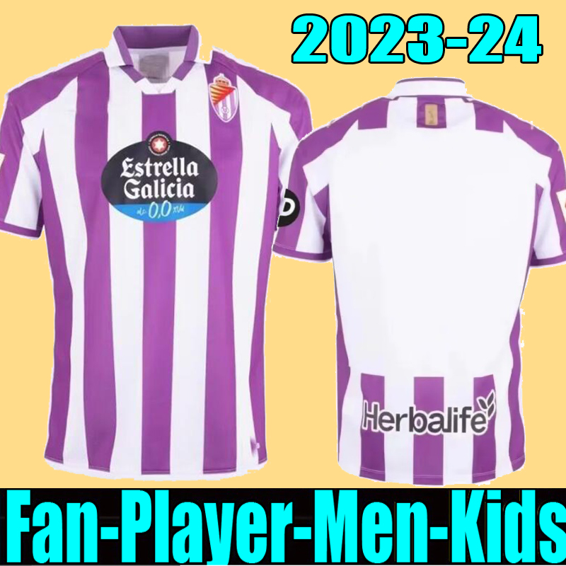 23 24 Real Valladolid SERGIO LEON Mens Soccer Jerseys G.PLATA OSCAR PLANO AGUADO WEISSMAN 2023 2024 Home White Purple Away 3rd Football Shirt Uniforms, Home kids
23 24 Real Valladolid SERGIO LEON Mens Soccer Jerseys G.PLATA OSCAR PLANO AGUADO WEISSMAN 2023 2024 Home White Purple Away 3rd Football Shirt Uniforms, Home kids