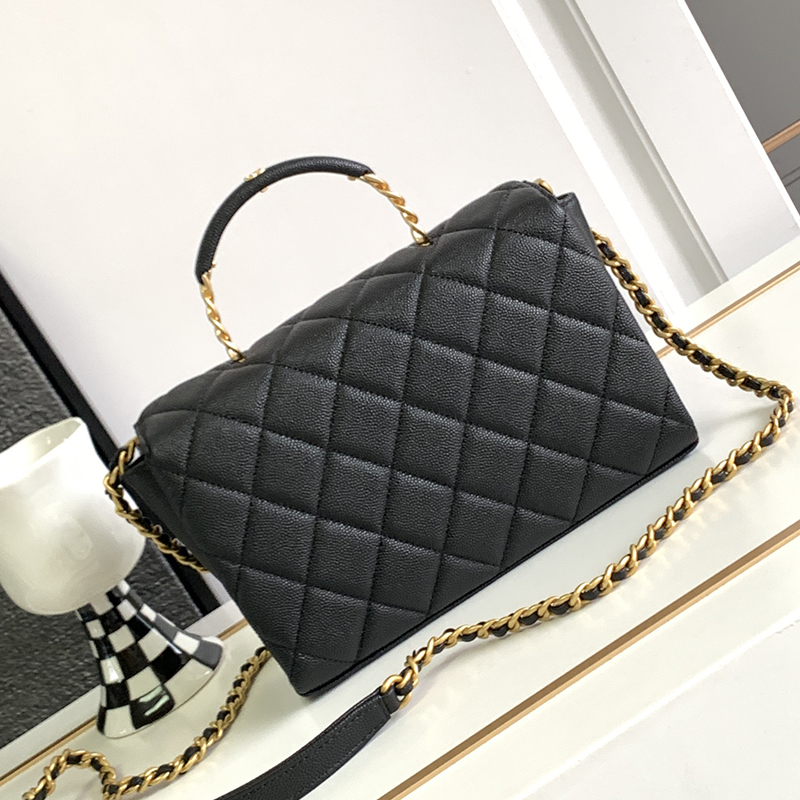 Designer Mouth Cover Wrist Bag 10A Mirror quality Genuine Leather Chain Bag 22CM Luxury Flap Bag With BOX C116, Black
Designer Mouth Cover Wrist Bag 10A Mirror quality Genuine Leather Chain Bag 22CM Luxury Flap Bag With BOX C116, Black