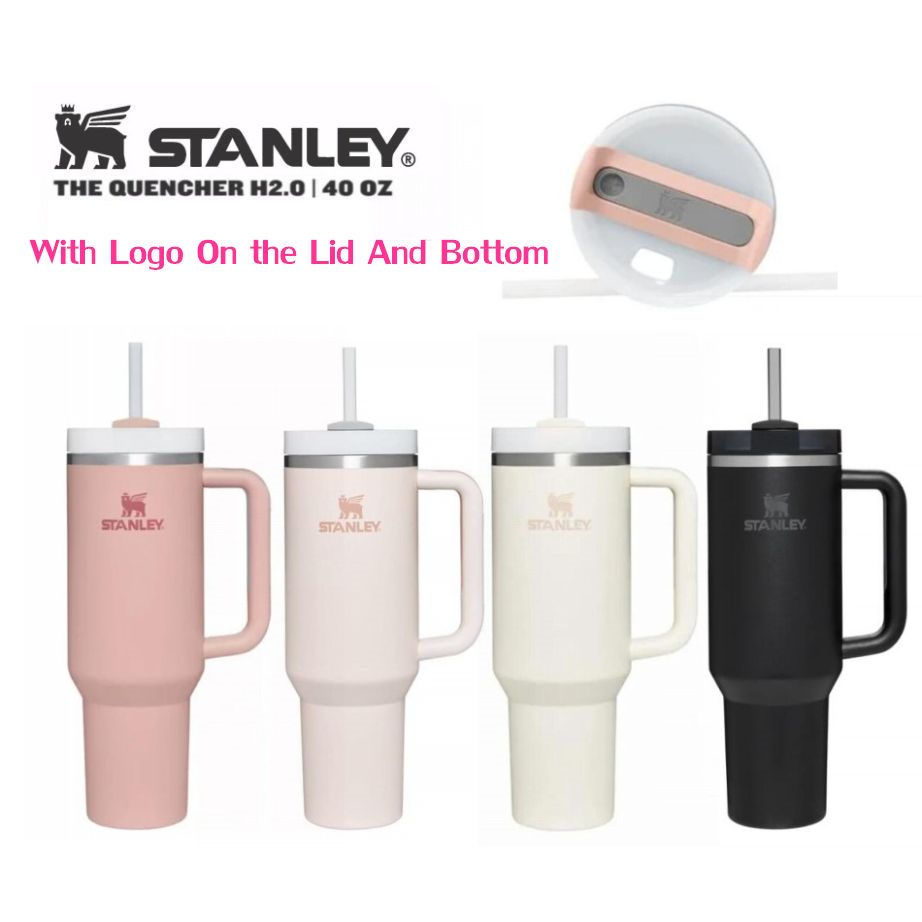Ship Now Stanley Tumblers Quencher H2.0 40oz Stainless Steel Cups With Logo On Lid and Bottom Silicone Handle Lid and Straw Big Capacity Car Mugs 0713
Ship Now Stanley Tumblers Quencher H2.0 40oz Stainless Steel Cups With Logo On Lid and Bottom Silicone Handle Lid and Straw Big Capacity Car Mugs 0713