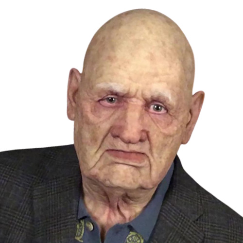 Gauges New human mask crossdress silicone female unisex head mask halloween cosplay without hair latex bareheaded monk head mask