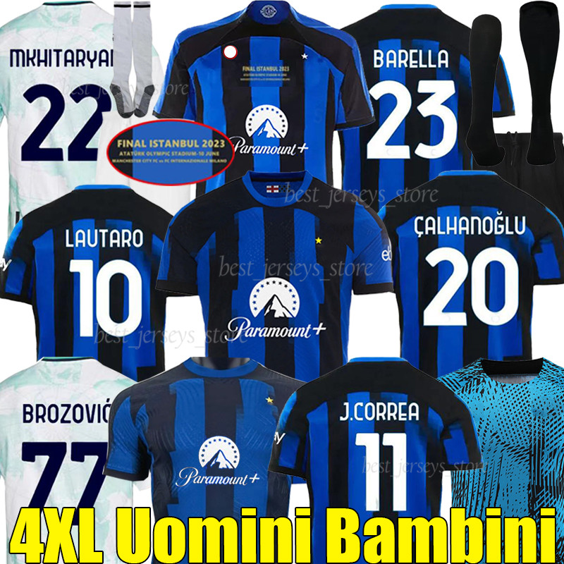 4XL LUKAKU J.CORREA soccer jerseys 22/23/24 BARELLA LAUTARO INTERS ERIKSEN ALEXIS DZEKO Third Gosens BROZOVIC football shirt 2023 2024 Men Kids Kits sock Full sets, 22-23 home sponsor
4XL LUKAKU J.CORREA soccer jerseys 22/23/24 BARELLA LAUTARO INTERS ERIKSEN ALEXIS DZEKO Third Gosens BROZOVIC football shirt 2023 2024 Men Kids Kits sock Full sets, 22-23 home sponsor