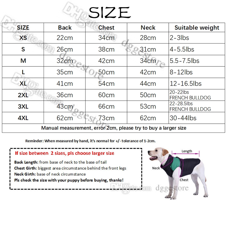 free shipping Designer Clothes Windproof Winter Coat Waterproof et Warm Dog Vest Cold Weather Pet Apparel with Knitted Hat for Small Medium Dogs L