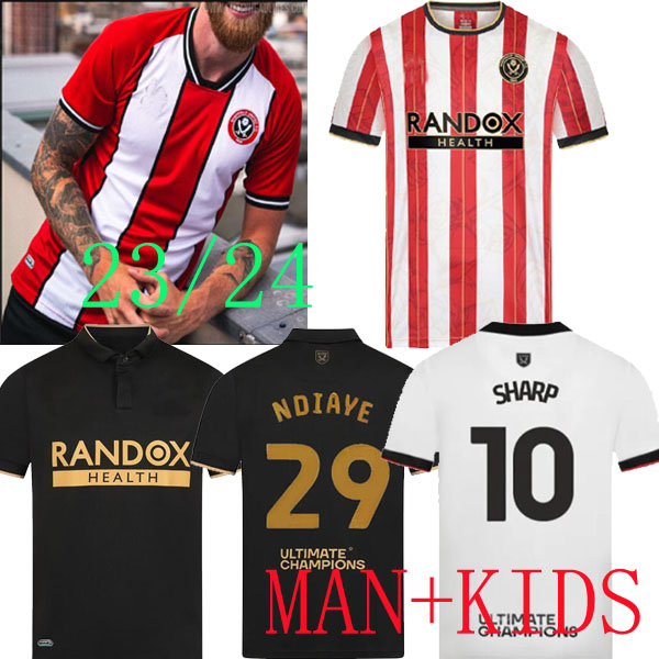 23 24 SHEFFIELD soccer jerseys Promotion Kit Sander Berge UNITED John Egan Rhian 2023 HOME maillots de football kids Kit football shirt sets special, Away
23 24 SHEFFIELD soccer jerseys Promotion Kit Sander Berge UNITED John Egan Rhian 2023 HOME maillots de football kids Kit football shirt sets special, Away
