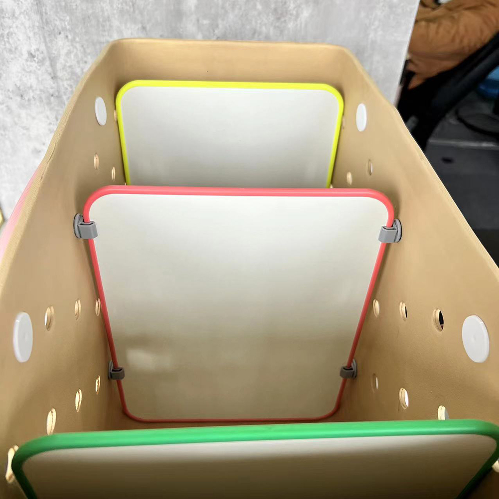 Bag Parts Accessories 1-2pcs Portable Dividing Tray Moveable Classification Storage Organizer Divider Tray Beach Bag Accessories for Bogg Bag 230713